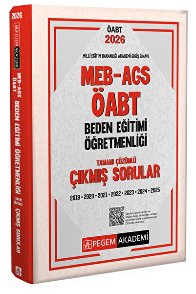 Pegem Akademi Yayıncılık 2026 MEB AGS ÖABT Beden Eğitimi Öğretmenliği Tamamı ...