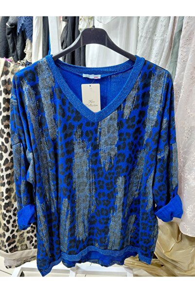 Tuana Otantik Leopar Simli Kazak