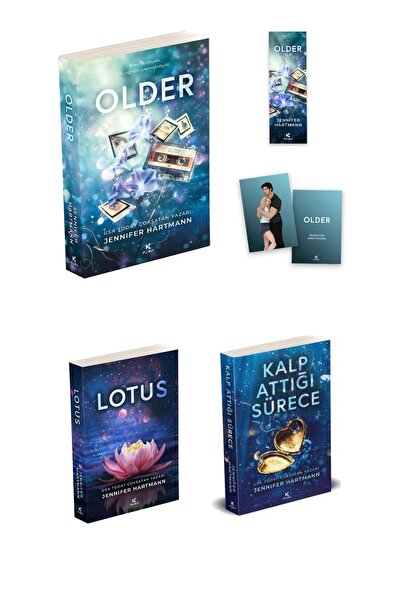 Pukka yayınları OLDER-LOTUS-KALP ATTIĞI SÜRECE ÜÇLÜ SET —JENNIFER HARTMANN