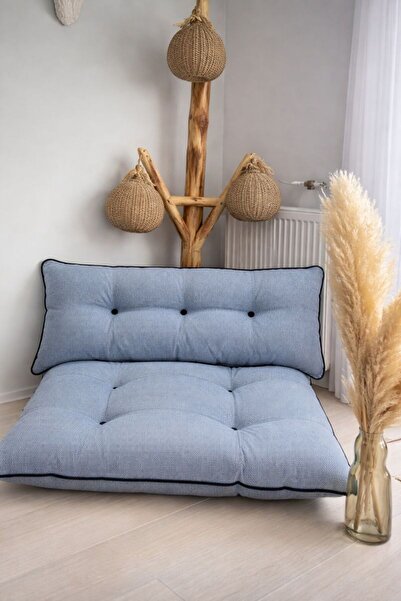 BK exclusive Puf Petek Önü Palet Yer Minderi Ikili Takım 70x100 cm