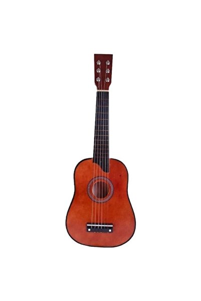 Toy Classic Wooden Guitar with 6 Nylon Strings, 62 cm