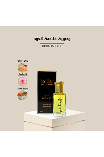 Bella Rosa مخمرية زيت عطري خلاصة العود
