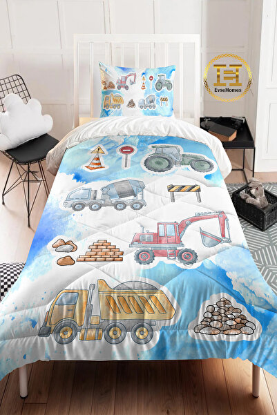 EVSEHOMES Industrial Machinery Quilt Sleeping Set (Quilt - Pillowcase)