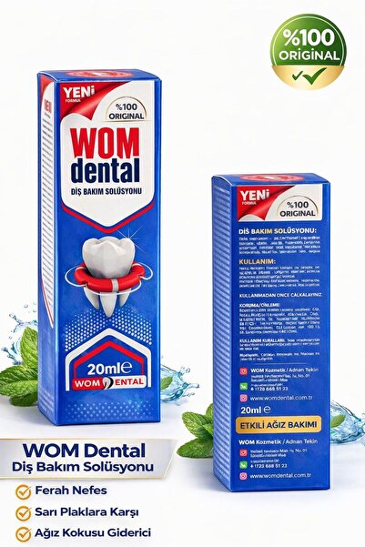 Wom DENTAL Diş Bakım Solüsyonu