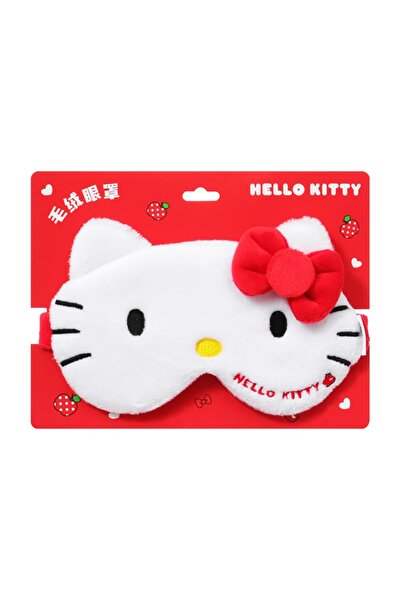 SANRIO Lisanslı Hello Kitty Elma Serisi Peluş Uyku Gözlüğü