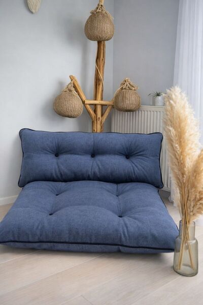 BK exclusive Puf Petek Önü Palet Yer Minderi Ikili Takım 70x100 cm