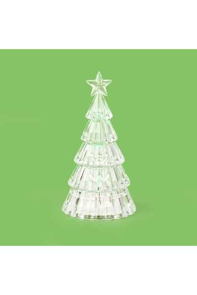 Tohana Çam Ağacı Dekoratif Aydınlatma - Şeffaf - 12 cm