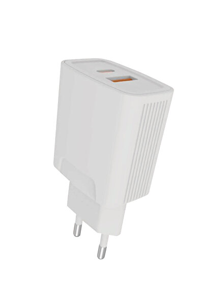 OMEX Tüm Telefon ve Tabletlerle Uyumlu Pd 20w+usb Qc 3.0 Çift Girişli Hızlı Ş...