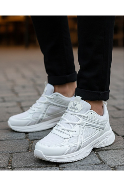 Vaxis Men's Faylon Sole Comfortable Sports Shoes - White
