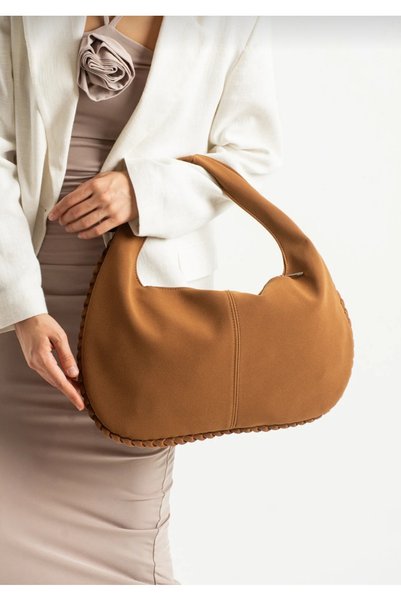 shop Shoulder Bag Handbag Partik Suede Sport Elegant Baguette Bag