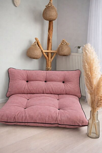 BK exclusive Puf Petek Önü Palet Yer Minderi Ikili Takım 70x100 cm