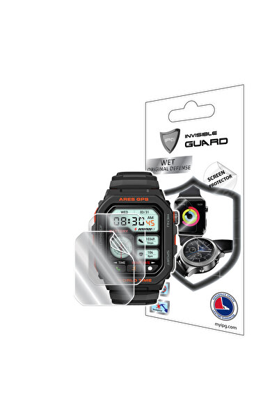 Ipg واقي شاشة هيدروجيل متوافق مع ساعة Zeblaze Ares GPS (قطعتان)