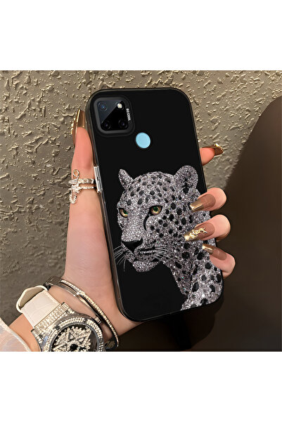 Hontinga حافظة متوافقة مع هاتف Realme C25Y/C21Y، حافظة هاتف صلبة مضادة للسقوط...