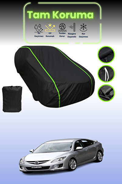 Dokaca Neo غطاء حماية للسيارة متوافق مع سيارة مازدا قماش مجدّل/أتينزا هاتشباك...