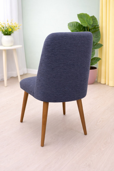upmall Quality Kitchen Chair Cover Large Oval Jacquard Washable Stretch Elastic Chair Cover 1Pc