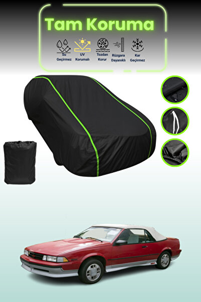 Dokaca Neo غطاء حماية من القماش للسيارة باللون الأسود النيون قماش مجدّل شيفرو...