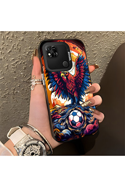 Hontinga حافظة متوافقة مع هاتف Xiaomi Redmi 10A، حافظة صلبة مضادة للسقوط، نمط...