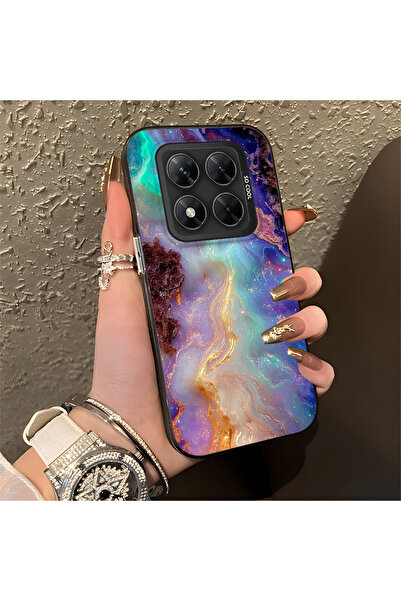 Hontinga حافظة متوافقة مع هاتف Xiaomi Poco X7 5G، حافظة صلبة مضادة للسقوط، حا...