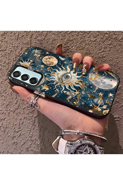 Hontinga حافظة هاتف متوافقة مع هاتف سامسونج جالاكسي M15، غطاء خلفي صلب مضاد ل...