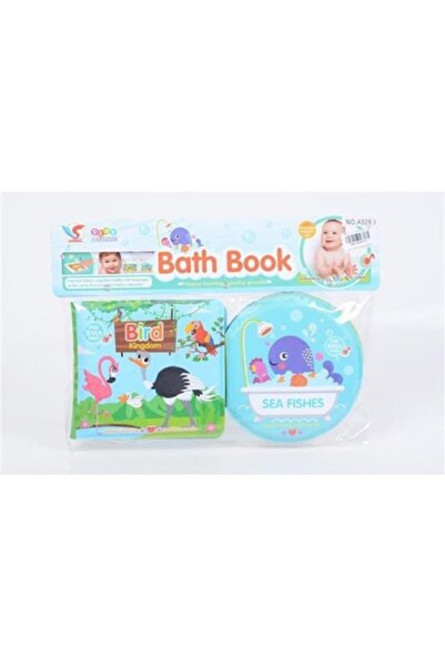 Toy Toy Toy Bath Books 2 Pieces with Squeakers – Marine Creatures