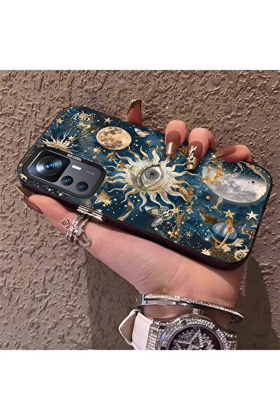 Hontinga حافظة هاتف متوافقة مع هاتف Xiaomi Mi 12T ذات ظهر صلب ومضادة للسقوط م...