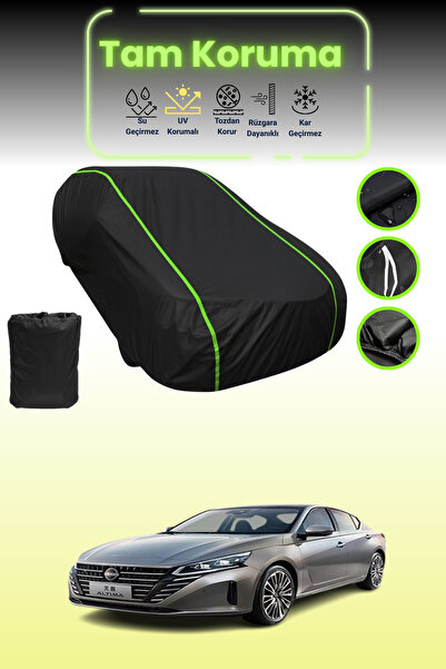 Dokaca Neo غطاء حماية للسيارة من القماش الأسود المتوافق مع نيسان ألتيما قماش ...
