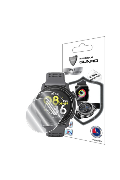 Ipg واقي شاشة هيدروجيل متوافق مع ساعة Coros Pace 3 الذكية المزودة بنظام تحديد المواقع العالمي (GPS) (قطعتان)