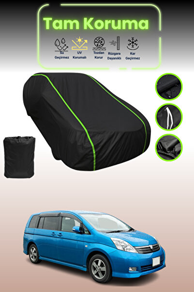 Dokaca Neo غطاء حماية للسيارة من القماش الأسود المتوافق مع تويوتا إيزيس قماش ...