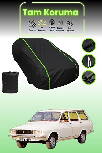 Dokaca Neo Black Neon Corded Fabric Renault 12 Variable Compatible Auto Tarpa...