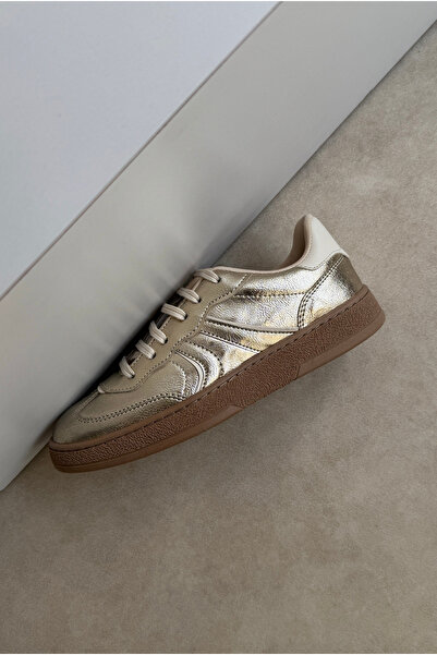 Mupa Shoes Women's Sneakers Gold