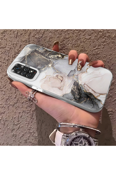 Hontinga حافظة هاتف متوافقة مع هاتف Xiaomi Redmi Note 11، حماية للكاميرا، ظهر...