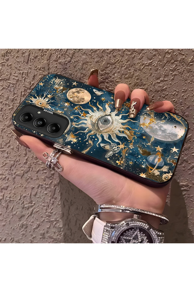 Hontinga حافظة هاتف متوافقة مع هاتف سامسونج جالاكسي A05S، غطاء خلفي صلب مضاد ...