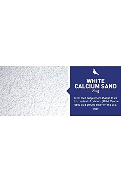 farma رمل الكالسيوم الأبيض 20 كجم