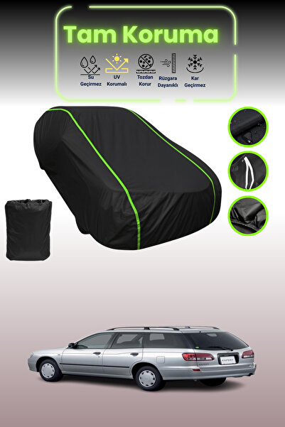 Dokaca Neo غطاء حماية للسيارة من القماش الأسود المتوافق مع نيسان إكسبرت قماش مجدّل من نيون