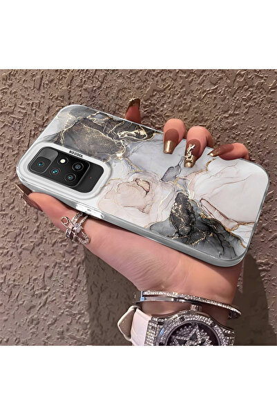 Hontinga حافظة هاتف متوافقة مع هاتف Xiaomi Redmi 10 2022، حماية للكاميرا، ظهر...