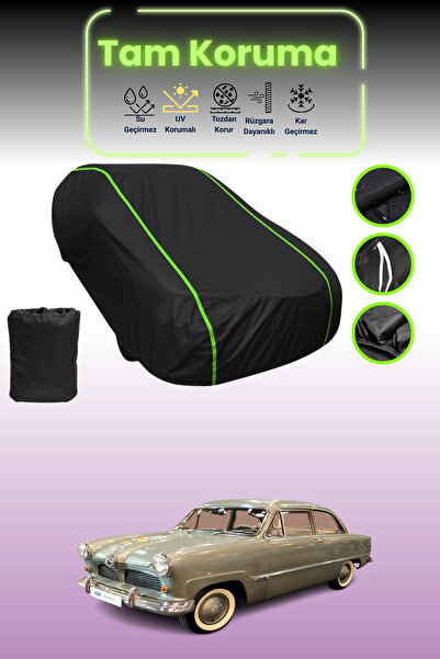 Dokaca Neo غطاء حماية للسيارة متوافق مع سيارة فورد تاونوس قماش مجدّل باللون ا...