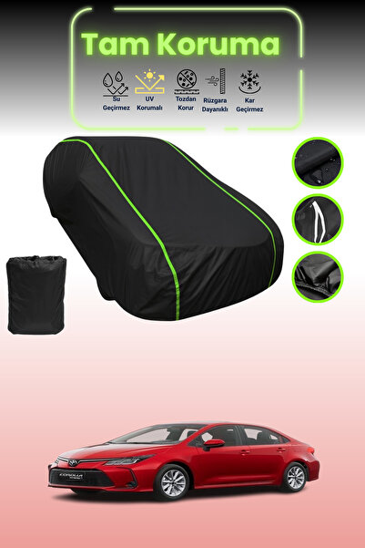 Dokaca Neo غطاء حماية للسيارة متوافق مع تويوتا كورولا 2018 - 2021 باللون الأس...