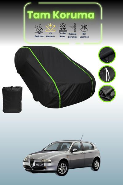 Dokaca Neo غطاء حماية للسيارة متوافق مع سيارة ألفا روميو قماش مجدّل (5 أبواب)...