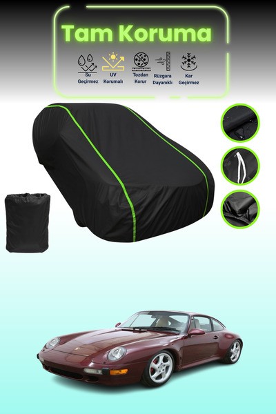 Dokaca Neo غطاء حماية للسيارة متوافق مع سيارة بورش 911 كاريرا قماش مجدّل (993...