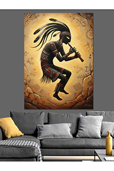 KanvasSepeti Αμερικανική ελαιογραφία υψηλής ποιότητας Με υφή Canvas Canvas Pa...