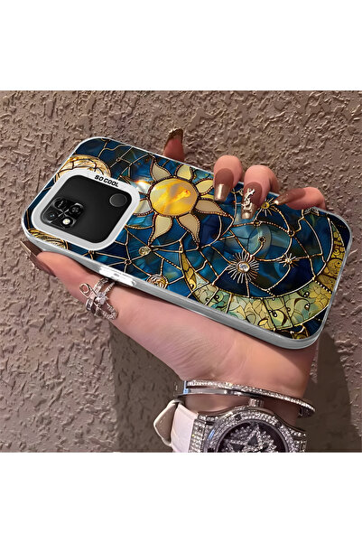 Hontinga حافظة هاتف متوافقة مع هاتف Xiaomi Redmi 10A ذات ظهر صلب ومضادة للسقو...