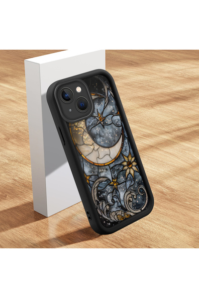 Hontinga حافظة هاتف من السيليكون الناعم المتوافقة مع هاتف iPhone 14، مزودة بم...