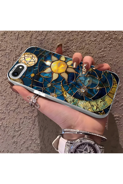 Hontinga iPhone 7/8/Se 2020 2022 Compatible Phone Case Hard Back Anti Fall St...