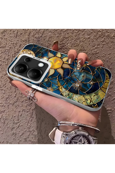 Hontinga حافظة هاتف متوافقة مع هاتف Xiaomi Redmi Note 14S، غطاء خلفي صلب مضاد...