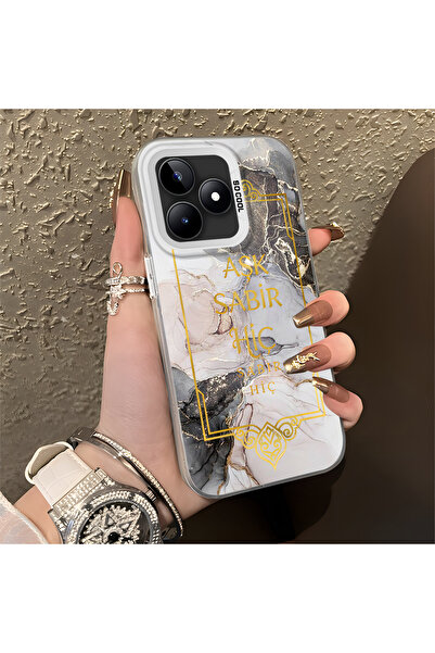 Hontinga حافظة متوافقة مع هاتف Realme Note 50، حافظة صلبة مضادة للسقوط، حافظة...