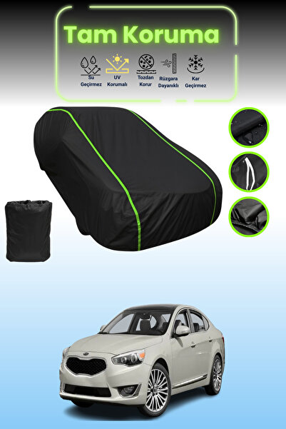 Dokaca Neo غطاء حماية للسيارة متوافق مع سيارة كيا K7 / كادينزا قماش مجدّل بال...