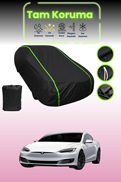 Dokaca Neo غطاء حماية للسيارة من القماش الأسود المتوافق مع موديل قماش مجدّل م...