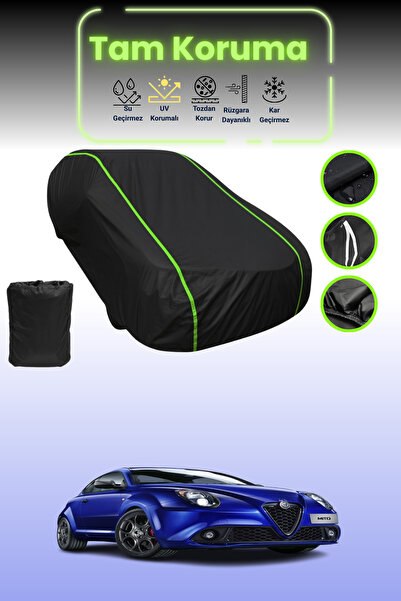 Dokaca Neo غطاء حماية من القماش للسيارة باللون الأسود النيون قماش مجدّل ألفا ...