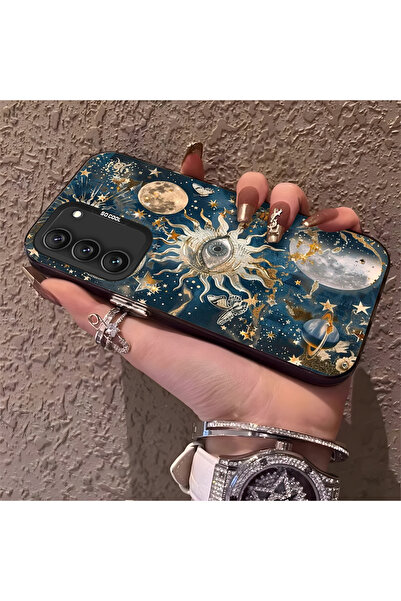 Hontinga حافظة هاتف متوافقة مع هاتف سامسونج جالاكسي S22، خلفية صلبة مضادة للس...