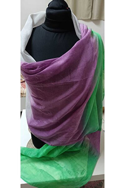 Difaf scarf . Hand made tie-dye head scarf